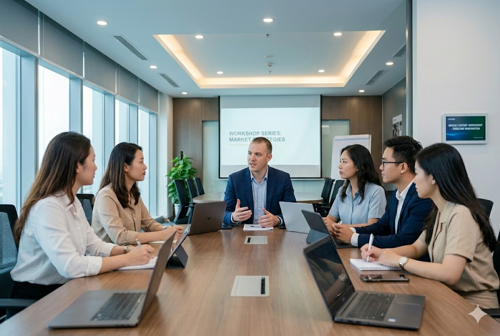 Workshop hàng tuần cùng chuyên gia